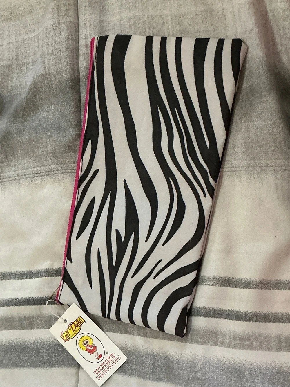 Lidl Dolly’s Zebra print cosmetic bag